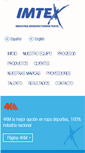 Mobile Screenshot of imtex.com.bo
