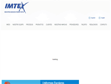 Tablet Screenshot of imtex.com.bo