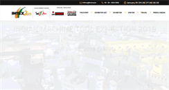 Desktop Screenshot of imtex.in