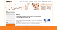 Desktop Screenshot of imtex.dk